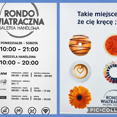 Galeria Rondo Wiatraczna Apartments Varsovia Exterior foto